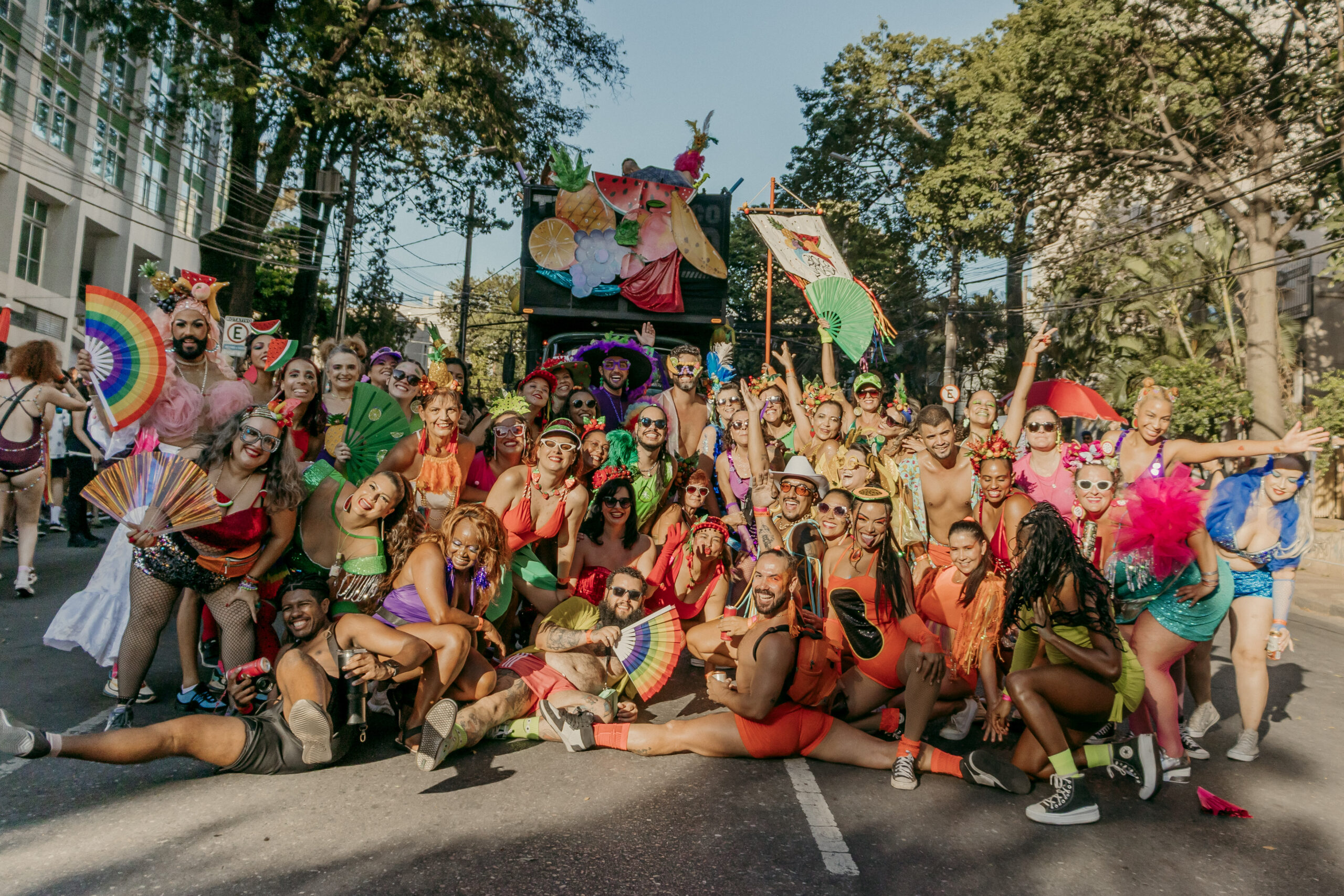 Bloco Salada de Frutas desfila neste domingo no Carnaval de BH
