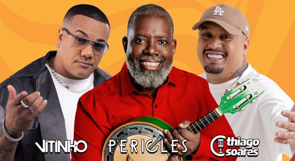 Vai dar Samba” confirma Péricles, Vitinho e Thiago Soares em retorno histórico a BH