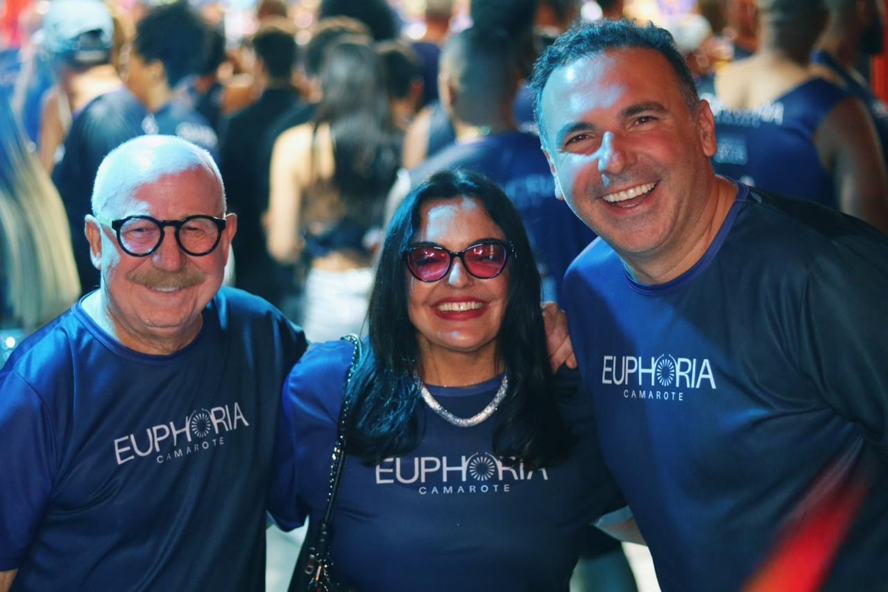 Gottino, Fabíola Reipert e Lombardi prestigiam a segunda noite de Carnaval no Camarote Euphoria em São Paulo