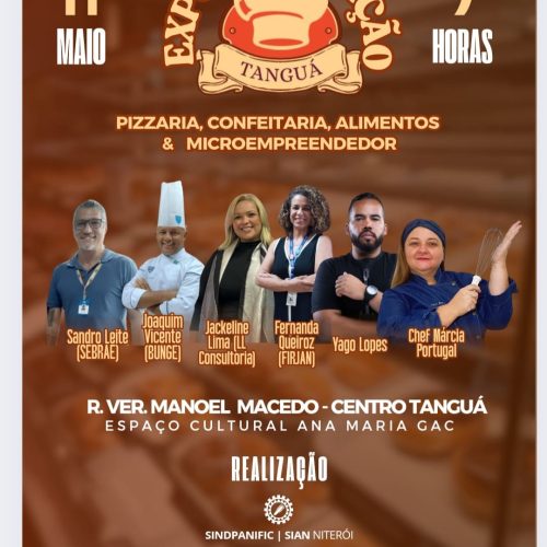 EXPO PANIFICAÇÃO TANGUÁ – Confeitaria, Alimentos & Microempreendedor