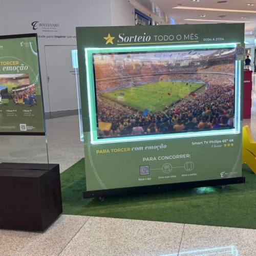 Em abril, Boulevard Shopping BH realiza sorteio de TVs 4K