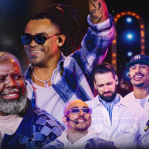 Hulk chega à Cidade do Galo com os filhos ao som de “Imparável”, do Akatu e Péricles