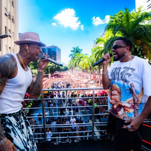 Yan leva o pagode a um dos maiores blocos do Carnaval do Rio ao lado de Léo Santana
