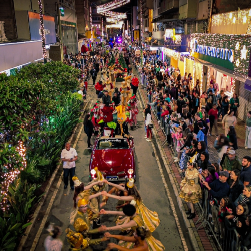 Parada Natalina deste domingo promete ficar marcada na história do Sonho de Natal Barbacena