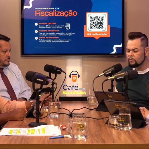 Podcast “Café com Benefícios” repercute episódio sobre NR-1 e reforça debate sobre saúde mental no ambiente corporativo