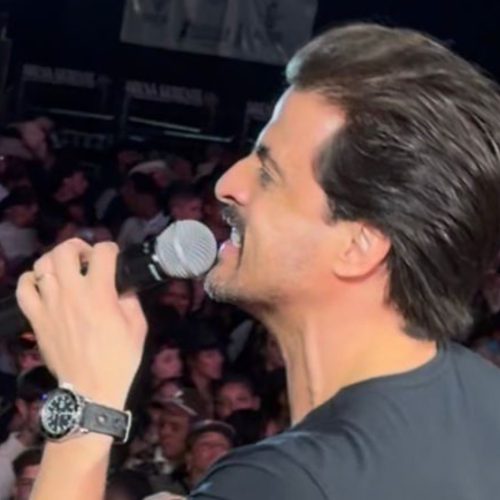 Rodrigo Fernandes faz show para mais de 15 mil pessoas antes da gravação do DVD “Luxury Rock Experience”
